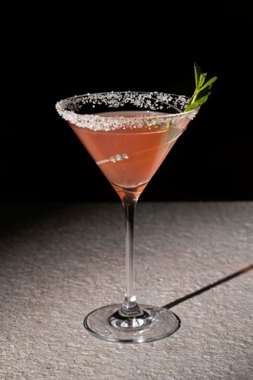 Silhouette Martini Cocktail Glasses - Set of 2 - Image 4
