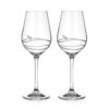 Paire de verres à vin blanc Venezia