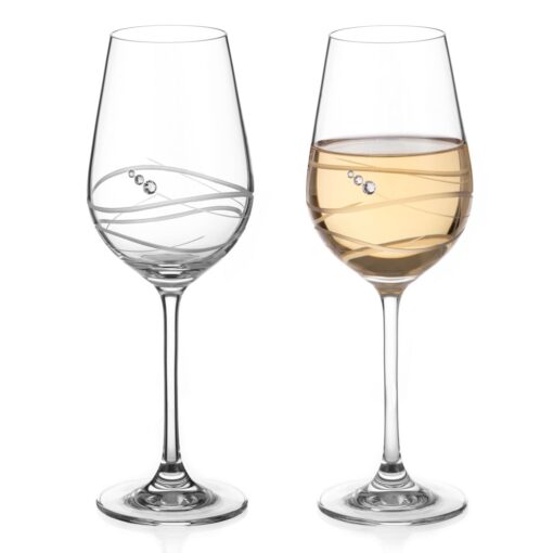 Paire de verres à vin blanc Venezia – Image 4