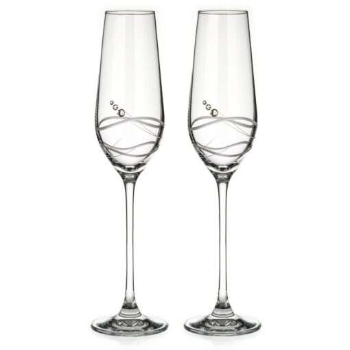 Paire de verres à champagne Venezia