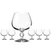 Claudia Cognac Glasses - Set of 6
