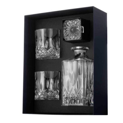Coffret à whisky Dorchester - 3 pièces – Image 2