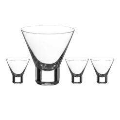 Auris Stemless Martini Glasses - Set of 4